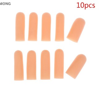 [Mong] 10 Cái / bộ Ống Gel Silicon Băng Tay Bảo Vệ Ngón Tay Giảm Đau Ngón Tay Cái Nắp GE