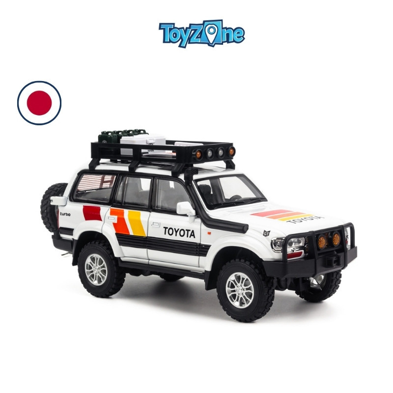 Mô hình xe Toyota Land Cruiser LC80 Off-Road 1:24 CHEZHI