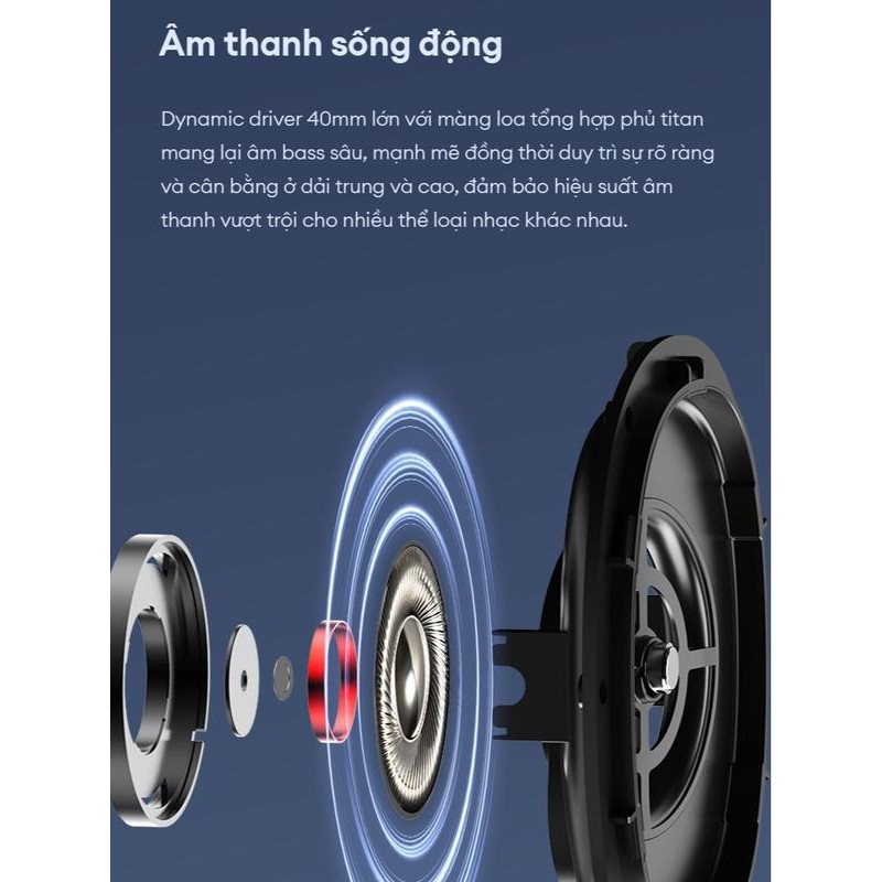 Tai Nghe Bluetooth Chụp Tai EDIFIER W80 | Chống Ồn Chủ Động | Thời Gian Sử Dụng Đến 65H | Bảo Hành 15 Tháng | BigBuy360 - bigbuy360.vn