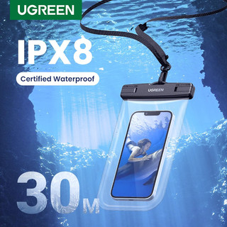 Ốp Điện Thoại Chống Thấm Nước UGREEN 7.2 inch IPX8 Túi Bơi Đa Năng Cho Vỏ Bảo Vệ Điện Thoại