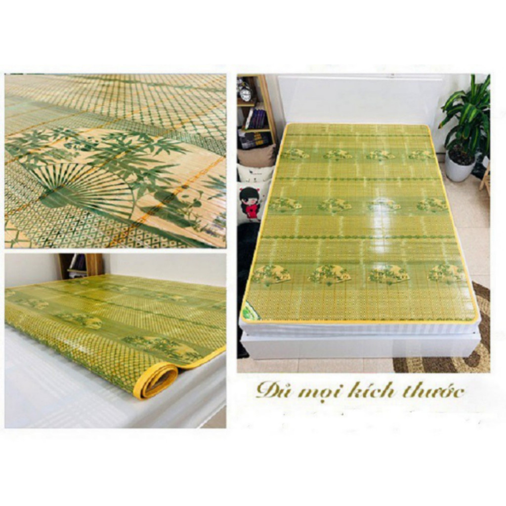 m1 Chiếu trúc tây bắc cao cấp, chiếu trúc tăm tre điều hoà mát mịn 8t, 1m, 1m2 ,1m4 ,1m6, 1m8 đẹp bề
