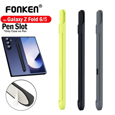 Hộp đựng bút Fonken Stylus cho Samsung Fold6 / 5 Stick Holder cho Vỏ bảo vệ dính bút chì Samsung