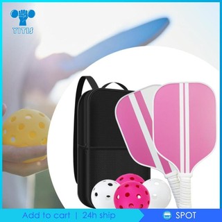 Bộ đồ chơi tập luyện bằng sợi thủy tinh thanh lịch 2 vợt Pickleball