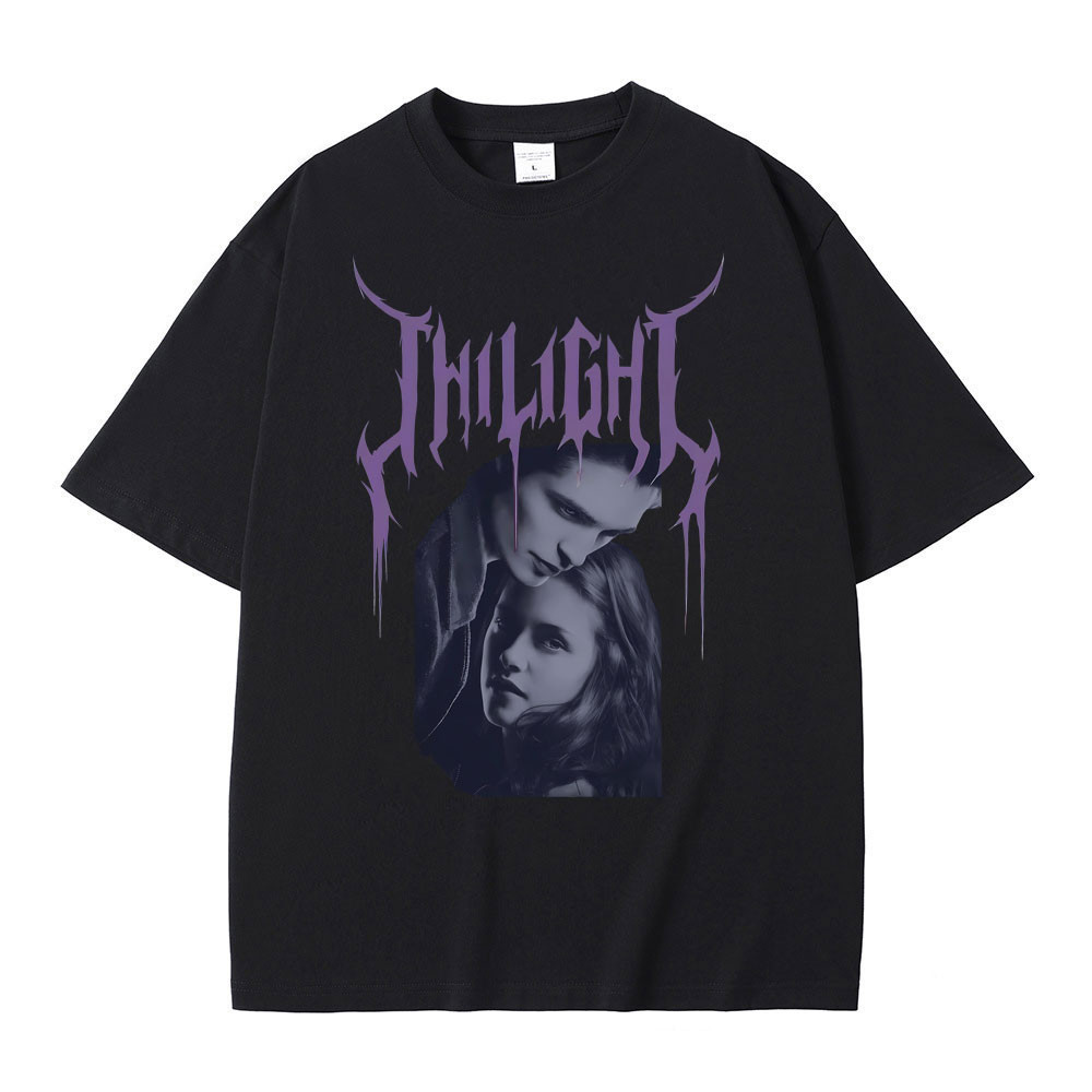 2024 bánh quế cho bạn bè Bộ phim Twilight Bella và Edward Cullen Áo Robert Pattinson Áo nam nữ xs-3x