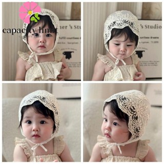  Năng LƯỢNG GIỚI HẠN Mũ ren cho bé Mũ ren thêu hoa cho trẻ sơ sinh Mũ lưỡi trai công chúa thoáng khí màu trắng Hàn Quốc cho bé gái sơ sinh 