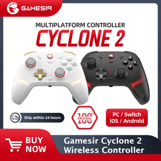Gamesir Cyclone 2 Bộ điều khiển không dây chính hãng Tay cầm chơi game Bluetooth có hiệu ứng Hall cho PC Switch iPhone Điện thoại Android