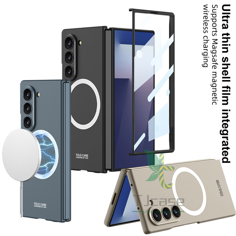 Ốp điện thoại siêu mỏng từ tính Samsung Galaxy Z Fold 7 Z Fold 6 Z Fold 5 Z Fold 4 Z Fold 6 Vỏ phim 