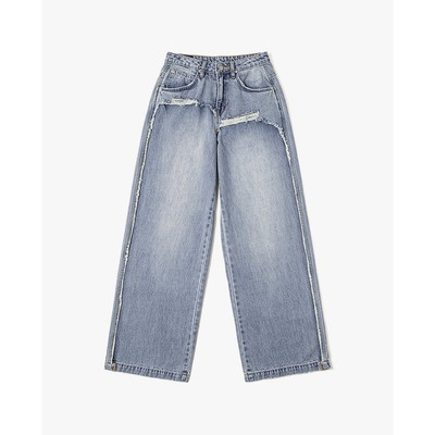 LEE - Quần jeans nữ ống rộng_LWB251303101291-A07896