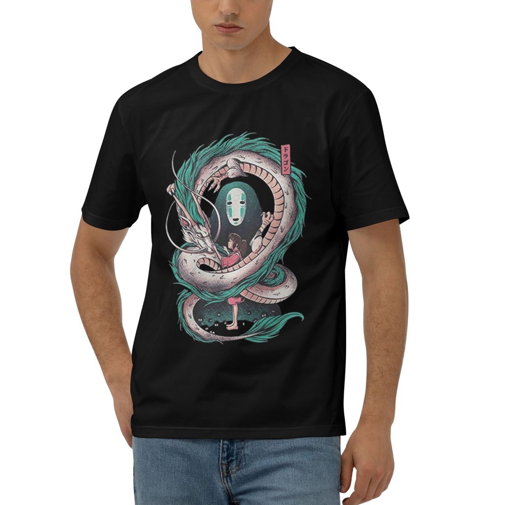 Chihiro Ogino Art Studio Ghibli Hayao Miyazaki Áo thun Cotton