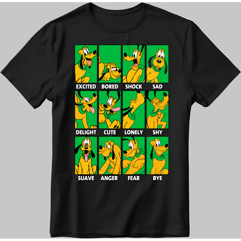Áo thun nam ngắn tay Pluto Disney Moods C549