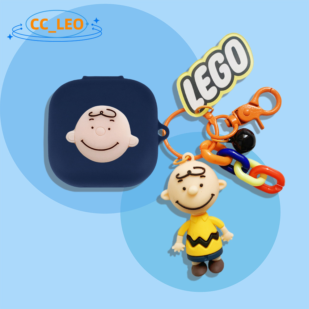 Suitable for Baseus Bass BD1 Case Cartoon Keychain Pendant Baseus Bass BD1 Silicone Soft Case Cute S