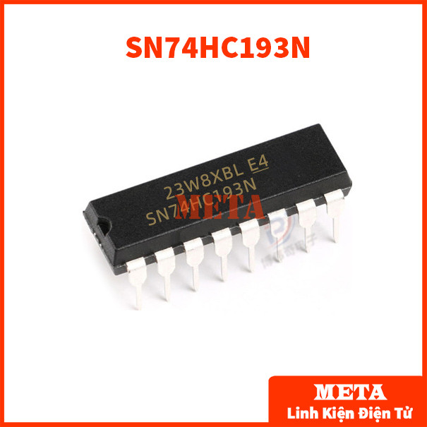 SN74HC193N Dip 16 Chân Cắm - SN74HC193 74HC193 HC193 74193