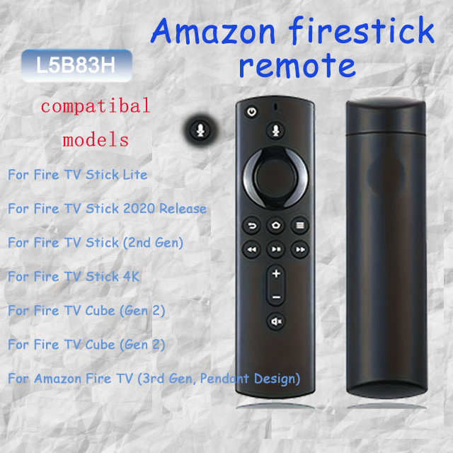 Bộ điều khiển từ xa thế hệ thứ 2 L5B83H có trợ lý giọng nói cho Fire tv 4k Stick