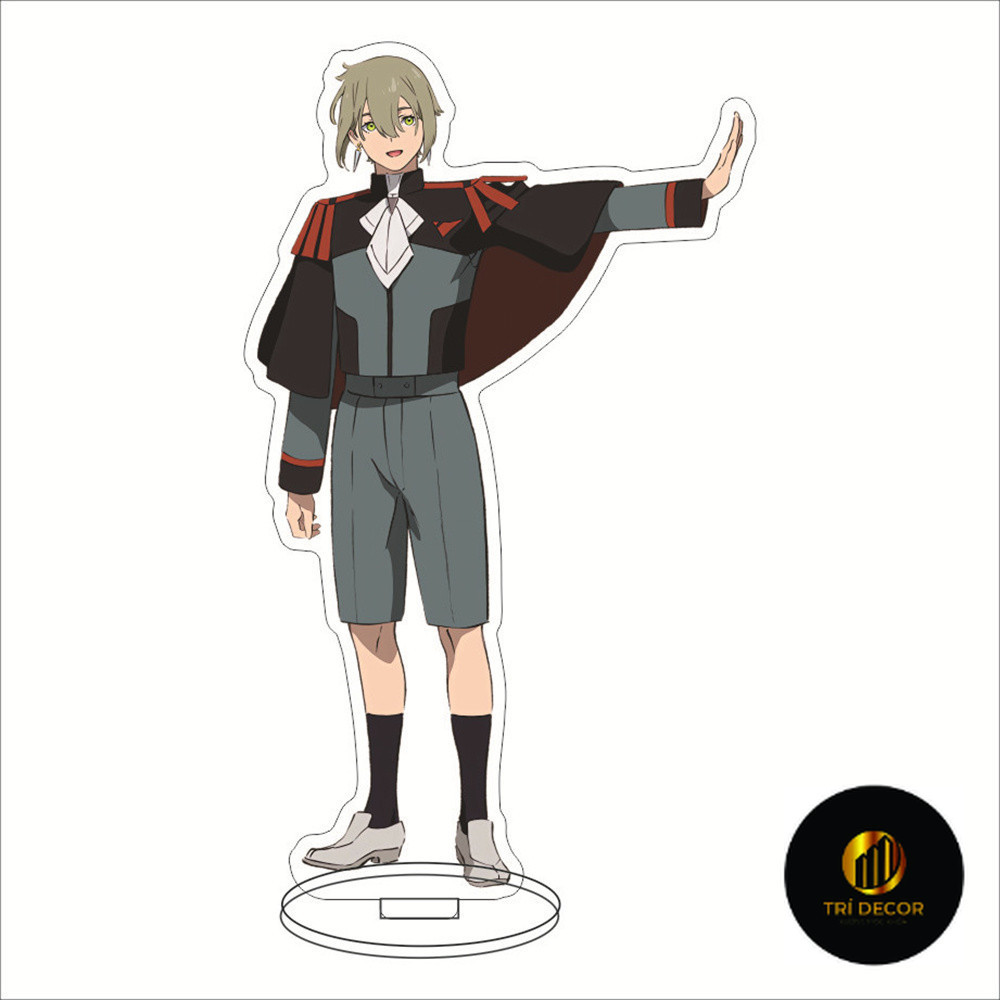 Móc Khoá, Mô Hình Standee Anime Mobile Suit Oumae Kumiko Trang Trí Bàn Học