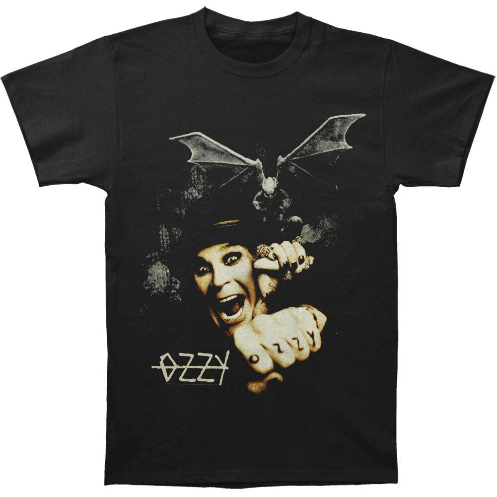 Áo thun nam Ozzy Osbourne Gargoyle Bat Top