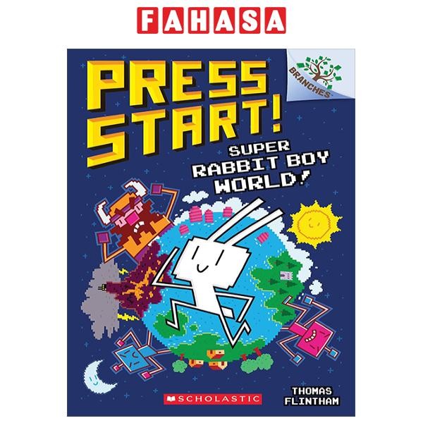 Sách ngoại văn: Press Start - Book 12 - Super Rabbit Boy World
