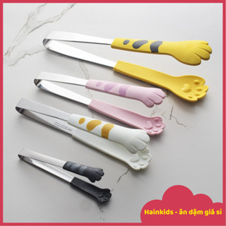 Kẹp Gắp Hình Chân Mèo Gắp Đồ Ăn, Topping, Gắp Bánh Ngọt Dessert, Tiệc Trà, Quầy Line Tráng Miệng, Kẹp Gắp Dễ Thương