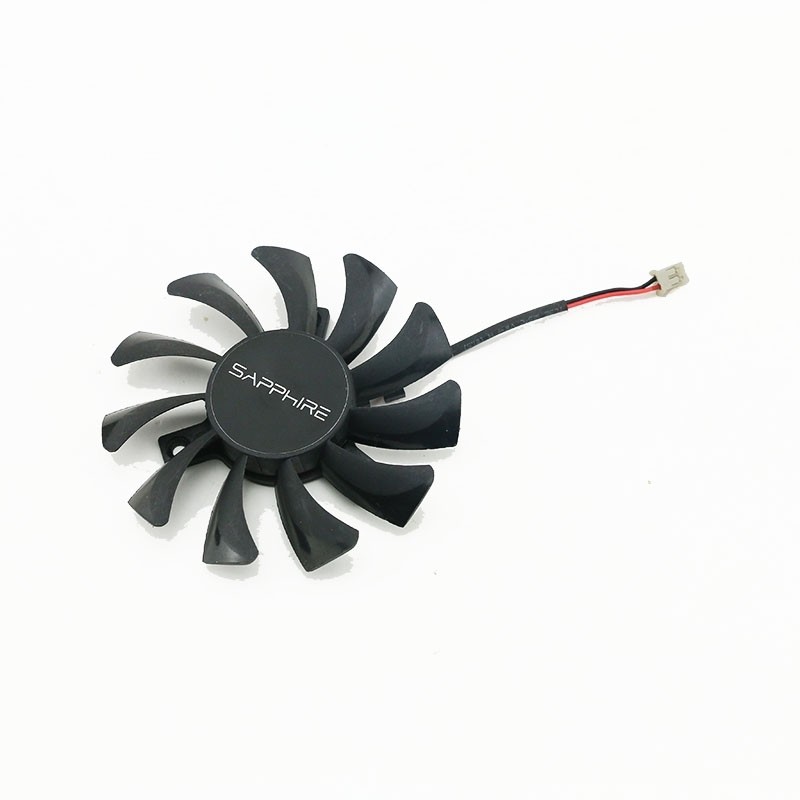 (Chỉ bán quạt) Sapphire R7 240 250 D5 Phiên bản bạch kim R7 350 Phiên bản nước ngoài Quạt đồ họa Mới