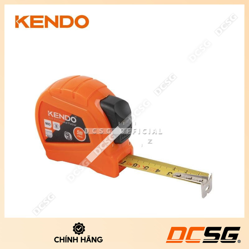 Thước cuộn thép tự khóa hệ mét 3m-5m-8m Kendo | DCSG Store