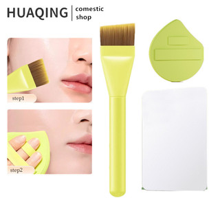 Bộ 3 Bảng Trang Điểm Dụng Cụ Cọ Phấn Nền Siêu Mỏng Ướt Và Khô Marshmallow Powder Puff (Dụng Cụ Cần Thiết Để Trang Điểm Nền)