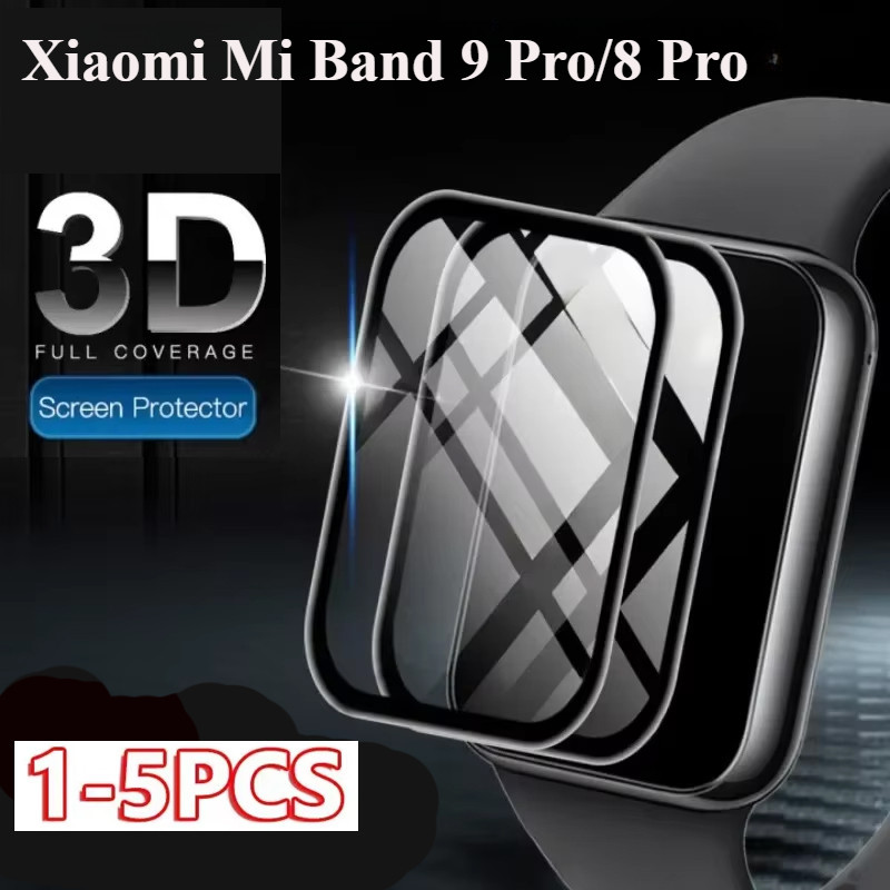Phim Protecitve cong 2CS 3D cho Xiaomi Mi Band 9 Pro Bảo vệ màn hình cho Xiaomi Mi Band9 Pro Miband 