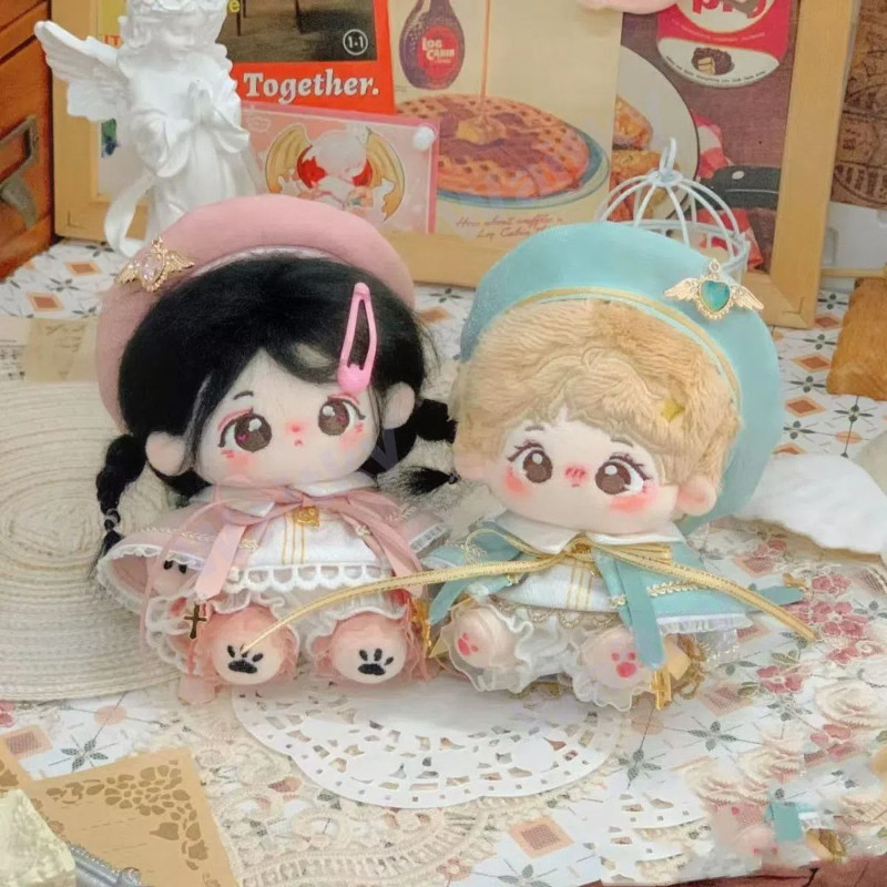 Waitky 10cm [Night Sakura Tribute] Quần áo búp bê Bluebird Song Doll Cotton Starfish Body Bộ quần áo