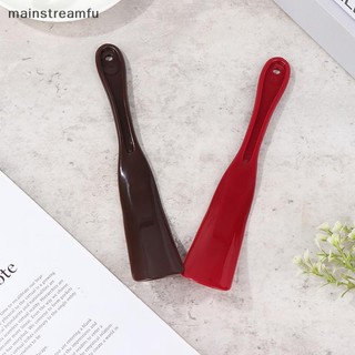 Mới 19cm Sừng Giày Nhựa Chuyên Nghiệp Sừng Thìa Hình Shoehorn Giày Nâng [mainstreamfu]