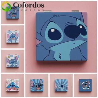 Gương gấp COFORDOS, Gương khâu hai mặt hoạt hình, Gương bỏ túi vuông Mini cầm tay dự tiệc dành cho sinh viên