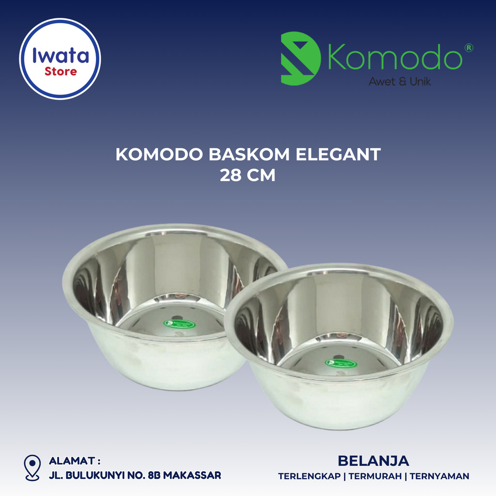 BÌNH KHÔNG GỈ KOMODO 28 CM