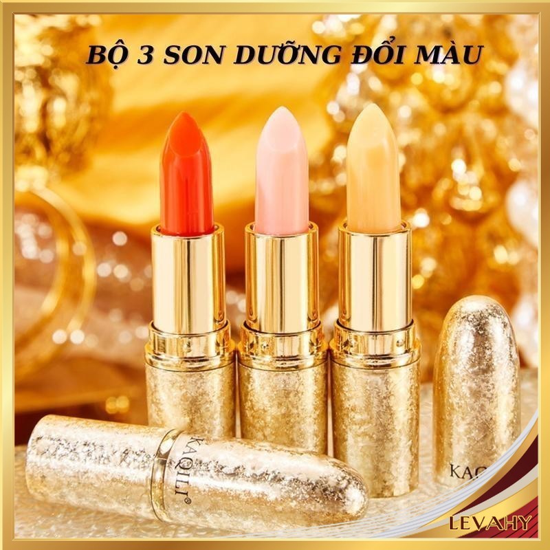 Son dưỡng môi ngày đêm đổi màu KAQILI trang điểm makeup làm đẹp SON06