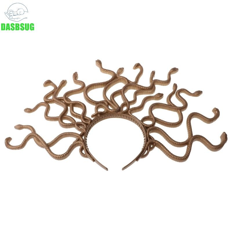 Dasbsug Medusa Băng Đô Medusa Cosplay Trang Phục Băng Đô Mũ Đội Đầu Trang Phục Mũ Đội Đầu Mũ Đội Đầu