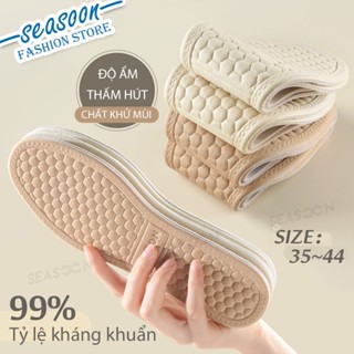 Lót giày êm chân Nam Nữ Cao Cấp Chống Hôi Chân Thoáng Khí Khử Mùi Cả Bàn Chân Thấm Hút Mồ Hôi