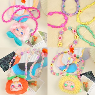 🔥🔥🔥GZHOUSE BabyThree  Migo Túi Đeo Ngang Dây Treo Dây Điện Thoại Dây Đeo Dài Ngoài Trời Mang Theo Chống Mất Đa Năng Hạt DIY Trái Tim Đa Năng Nơ Quyến Rũ Nhiều Màu Sắc