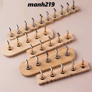  Đế gắn móng nam châm giả để móng mẫu quân cờ có nam châm bằng gỗ 