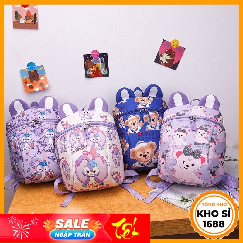 Balo mẫu giáo cho bé gái bé trai cặp sách mầm non đáng yêu siêu xinh cho trẻ em từ 0-3 tuổi E1051