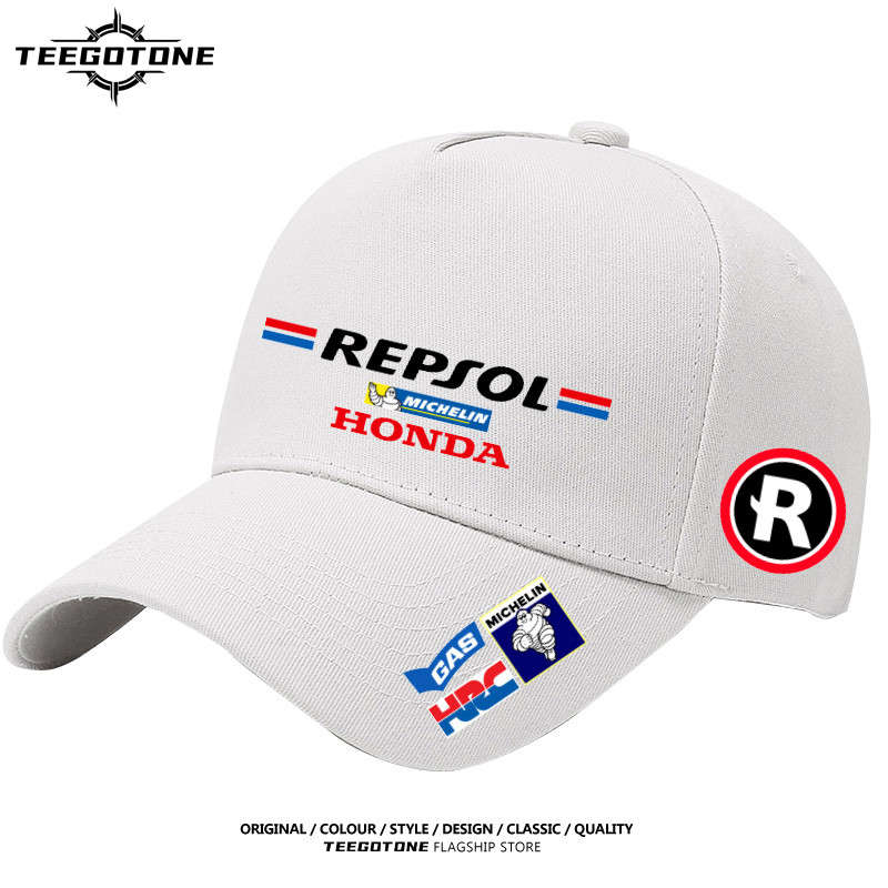 Marquis Đội Nhà Máy Honda HRC Xe Máy Honda Mũ Chống Nắng Mũ Bóng Chày Cotton Rời Hút Mồ Hôi 0522