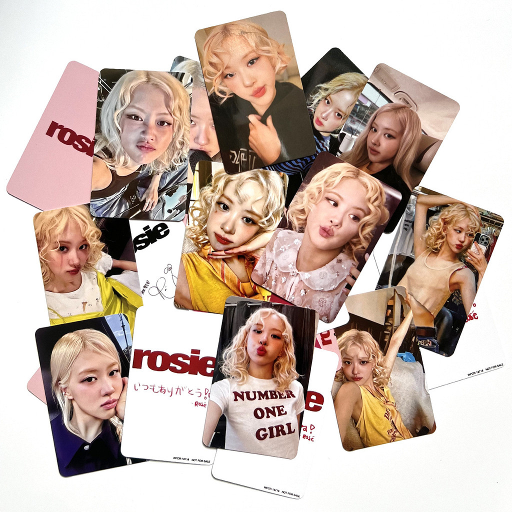 2-16 chiếc BP ROSE rosie độc hại đến cuối Thẻ Lomo JENNIE Mantra LISA SOLO ROCK STAR WORLD TOUR TẠI 
