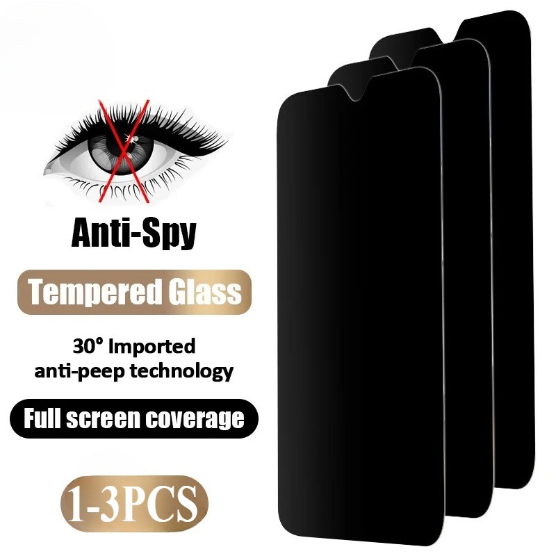Full Cover Bảo Vệ Màn Hình Riêng Tư Cho Infinix Hot 50i 50 40i 40 30i 30 20S 20i 20 Pro Chơi NFC 5G 
