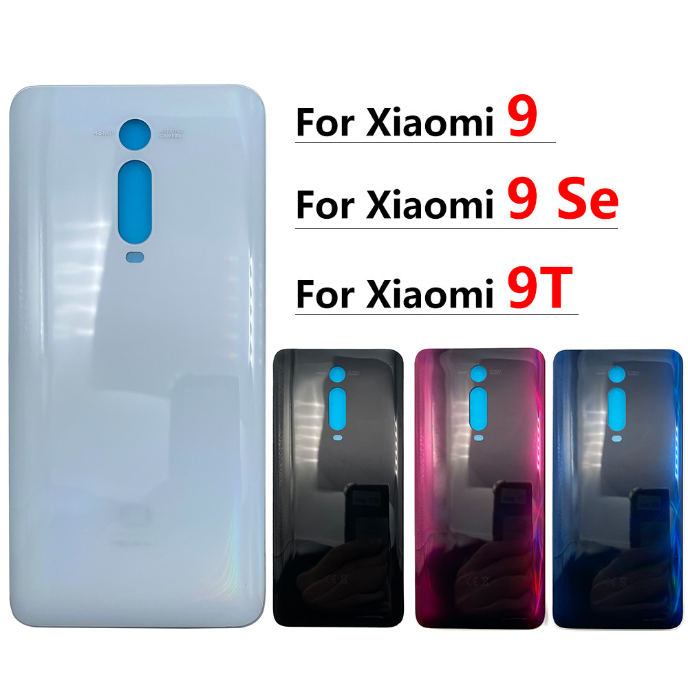 Dành Cho Xiaomi Mi 9 Se Mi9 Mi 9T Pin Mặt Sau Phụ Kiện Kính Thay Thế