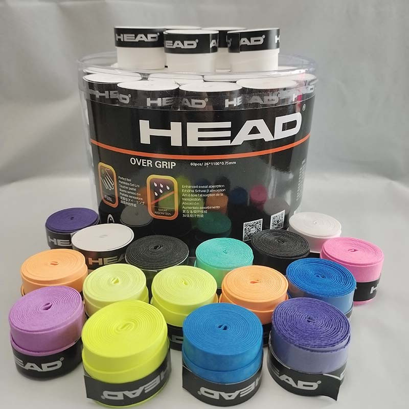 ĐẦU Miếng 5 Overgrip Chống Trượt Tennis Vợt Mồ Hôi Tay Cầm Padel Hấp Thụ Sốc Grip pxc7
