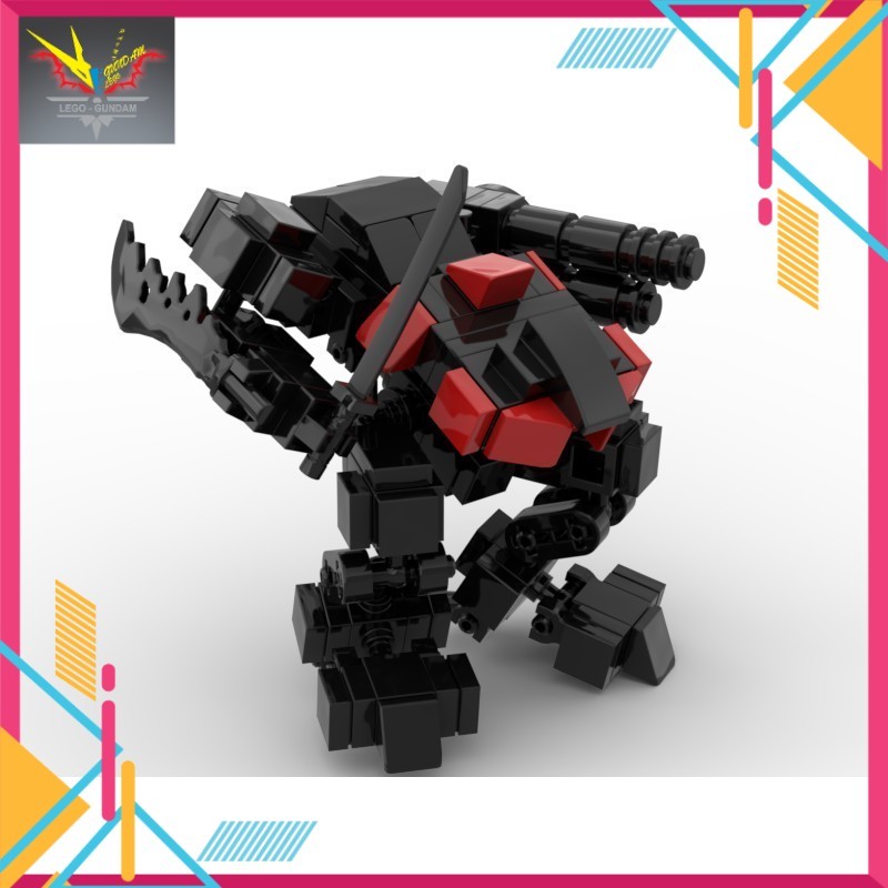Đồ chơi lắp ráp Robot Mech War Machine