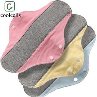 COOLCELLS 6 Miếng Lót Vải Kinh Nguyệt, Khăn Ăn Vệ Sinh 23CM Có Thể Tái Sử Dụng, Miếng Đệm Có Thể Giặt Được Dung Tích Lớn Graphene Quần Lót Người Lớn Tuổi