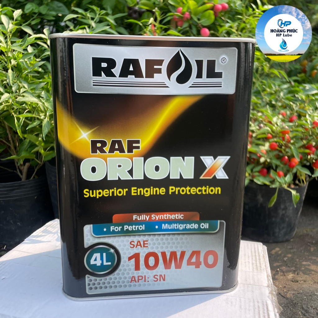 Nhớt Rafoil 10W40 4L -  Xe Hơi Xe Ô Tô Máy Xăng