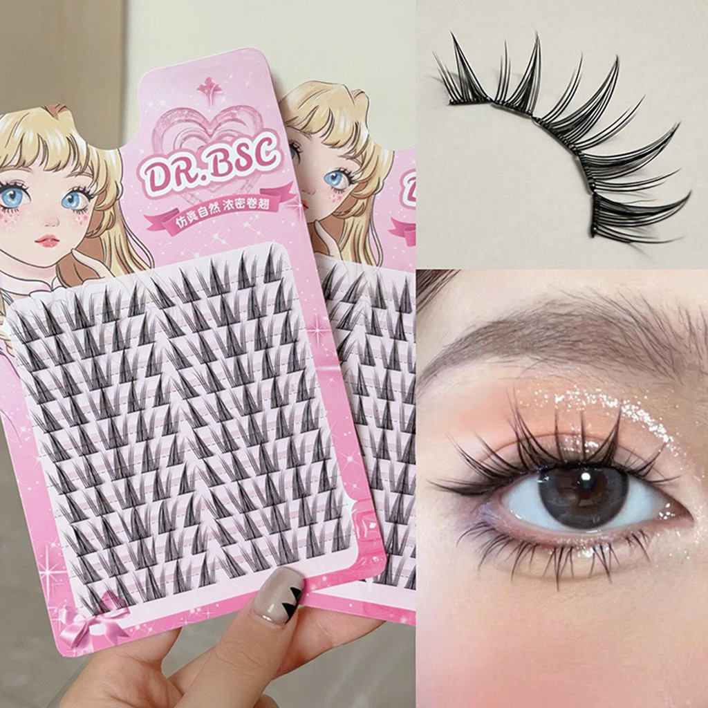 C Curl 11-14mm Cụm mi DIY Cá nhân Anime Lash dành cho người đam mê mi hoặc người mới bắt đầu