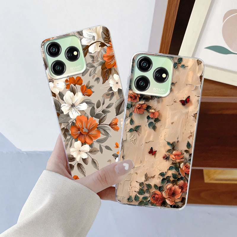 Dành Cho ZTE Blade V50 Thiết Kế 4G 5G V50 Vita Ốp Lưng Điện Thoại Sang Trọng Cho ZTE Blade V50 Hoa T