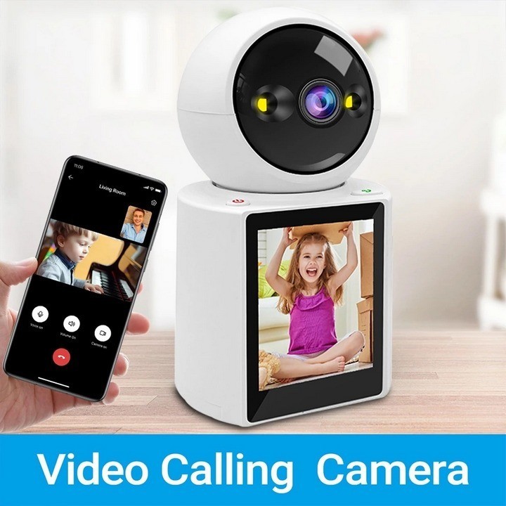 🎁HCM🎁 Camera Đàm Thoại 2 Chiều ICSEE Gọi Video 2.0MP, Tầm Nhìn Ban Đêm, Xoay 360 Độ