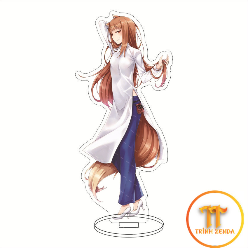 Móc Khoá, Mô Hình Standee Anime Spice and Wolf Trang Trí Bàn Học - zenda