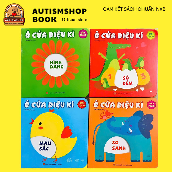 Sách Ô Cửa Diệu Kỳ ( Bộ 4 cuốn tương tác đục lỗ)