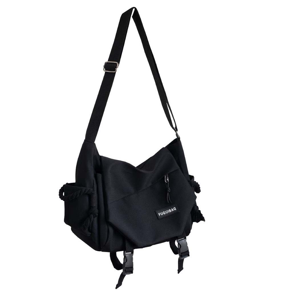 ( TẶNG KÈM GẤU BÔNG ) Túi đeo chéo nam nữ phong cách mới  dung tích lớn cho học sinh sinh viên đi chơi- BEE GEE DCNU1085