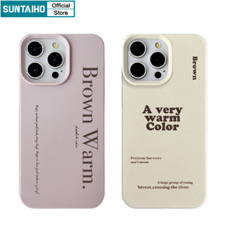 Suntaiho Ốp Lưng iPhone Đẹp Vỏ Thời Trang Đơn Giản Họa Tiết Logo Thời Trang Ốp Điện Thoại Silicon Mềm Cao Cấp Chống Sốc Cho Iphone 16 15 14 13 12 11 Pro Max IP 7 8 Plus Iphon X Xs XR Xs Max Hàn quốc Ốp Lưng